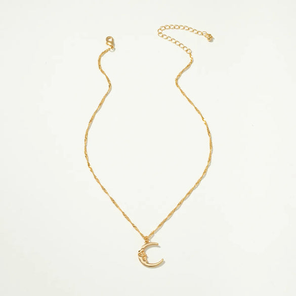 Sun Flower Metal Necklace