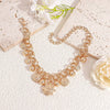 Sun Motif Geometric Zinc Alloy Chain Bracelet Unisex Fashion Jewelry With Flexible Chain Design
