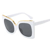 Sunglasses Women's Style Cat Glasses Personality Hip Hop Letters Numbers Text Full Frame With Light Transmittance Category 1 Made Of Ac Lens And Plastic Metal Frame