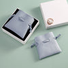 Superfine Fiber Imitation Leather Jewelry Bag For Storing Necklaces Earrings And Headphones