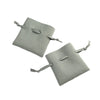 Superfine Fiber Imitation Leather Jewelry Bag For Storing Necklaces Earrings And Headphones