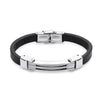 Supply Fashion Couple Bracelet Bracelet Black Steel Wire Microfiber New Chinese Style Exquisite Titanium Bracelet