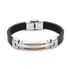 Supply Fashion Couple Bracelet Bracelet Black Steel Wire Microfiber New Chinese Style Exquisite Titanium Bracelet