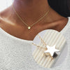 Supply Fashion Simple Thick Moon Pendant Necklace Jewelry Wholesale