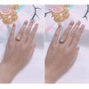 Sweet Daisy Natural Freshwater Pearl Ring Set