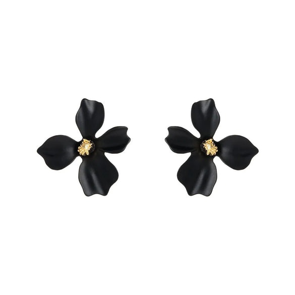 Sweet Flowers Stud Earrings Nhln143534