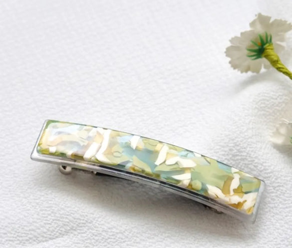 Sweet Geometric Acetic Acid Sheets Hair Claws