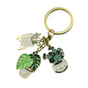Sweet Plant Zinc Alloy Enamel Women'S Bag Pendant Keychain