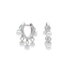 Sweet Style 925 Sterling Silver Pearl Earrings For Women