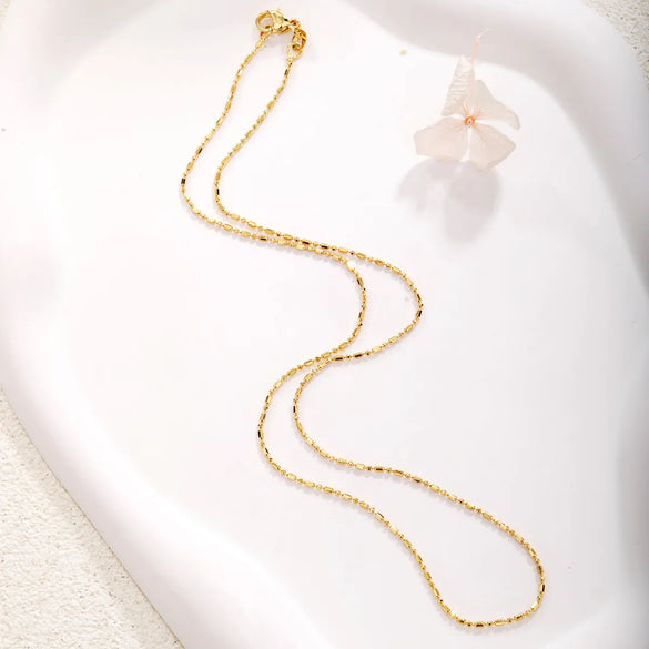 Sweet Water Droplets Heart Shape Gold Plated Artificial Crystal Copper Wholesale Necklace