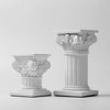 Synthetic Resin Roman Column Angel Statue Ornament Decorative Tabletop Tv Cabinet Home Decor Accent