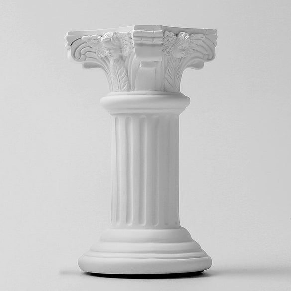 Synthetic Resin Roman Column Angel Statue Ornament Decorative Tabletop Tv Cabinet Home Decor Accent