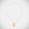 Tarot Necklace Copper Geometric Heart Shaped Retro Style Set With Diamonds