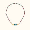 Tarot Necklace Copper Gold Plated Geometric Star Eye Pendant Boyfriend Style