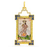 Tarot Necklace Copper Star Shape Electroplated Bohemian Style Unisex Water Wave Chain