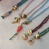 Tarot Titanium Steel Necklace With Animal Zodiac Multipendant Electroplating