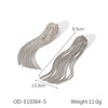 Tassel Earrings 18K Goldplated Stainless Steel Titanium Steel