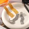 Tassel Earrings 18K Goldplated Stainless Steel Titanium Steel