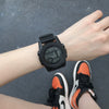 Teenagers Plastic And Silicone Round Dial Electronic Sports Watch Leisure Style Allmatch Couple's Watch