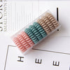 Telephone Line Head Rope Hair Ring Tpu Cartoon Round Style