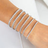 Tennis Bracelet Copper Geometric Electroplating Hiphop Jewelry For Women And Unisex