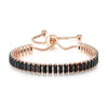 Tennis Bracelet Copper Geometric Style Round Rectangular Unisex