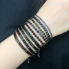 Tennis Bracelet Copper Geometric Style Round Rectangular Unisex
