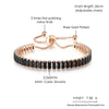 Tennis Bracelet Copper Geometric Style Round Rectangular Unisex