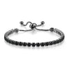 Tennis Bracelet Copper Geometric Style Round Rectangular Unisex