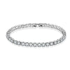 Tennis Chain Bracelet Copper Zircon Geometric Electroplating Jewelry For Men And Women