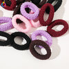 Thickened Handmade High Elastic Cloth Towel Hair Tie Simple Geometric Hair Band Hair Accessory Wholesale