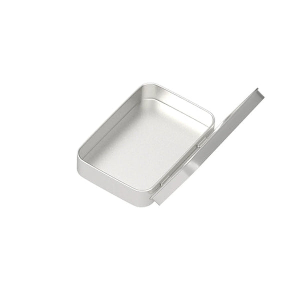 Tinplate Box Frosted Portable Nail Clipper Small Product Window Iron Box Packaging Breast Medal U Disk Commemorative Coin Storage Box
