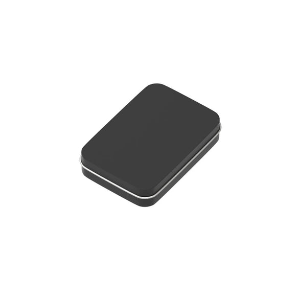 Tinplate Box Frosted Portable Nail Clipper Small Product Window Iron Box Packaging Breast Medal U Disk Commemorative Coin Storage Box
