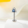 Titanium Alloy Animal Shaped Cat Ear Ear Bone Nail For Cartilage Piercing Set With Diamonds Unisex