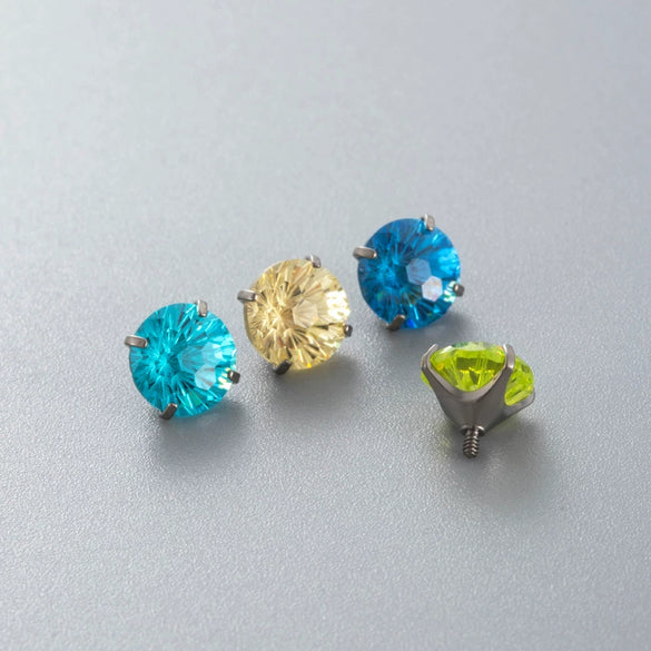 Titanium Alloy Fashion Geometric Polishing Ear Nail Jewelry Accessories