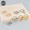 Titanium Alloy Heartshaped Pintype Nipple Ring Electroplated Piercing Jewelry
