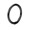 Titanium Alloy Puncture Nose Ring Lip Ring Closed Seamless Ring Polish Jewelry