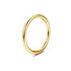 Titanium Alloy Puncture Nose Ring Lip Ring Closed Seamless Ring Polish Jewelry