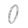 Titanium Geometric Nose Ring Clicker Earrings Lip Ring For Unisex With Polish Design