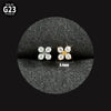 Titanium Inner Tooth Lip Nail And Lip Ring Jewelry With Geometric Pattern And Electroplating Treatment