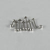 Titanium Inner Tooth Lip Nail Round Ball Lip Ring Ear Bone Nail With Polishing