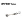 Titanium Lip Nail Ear Bone Nail Fashion Piercing Earrings With Serpentine Pattern And Zircon Design