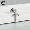 Titanium Lip Nail Ear Nail Puncture Decoration With Tshaped Rod And The Crown Pattern Electroplated
