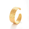 Titanium Steel Adjustable Open Bracelet With High End Style And Electroplating Treatment