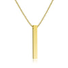 Titanium Steel And Alloy Men's Column Design Hiphop Necklace With Electroplated Animal And Zodiac Pendant And Pearl Chain