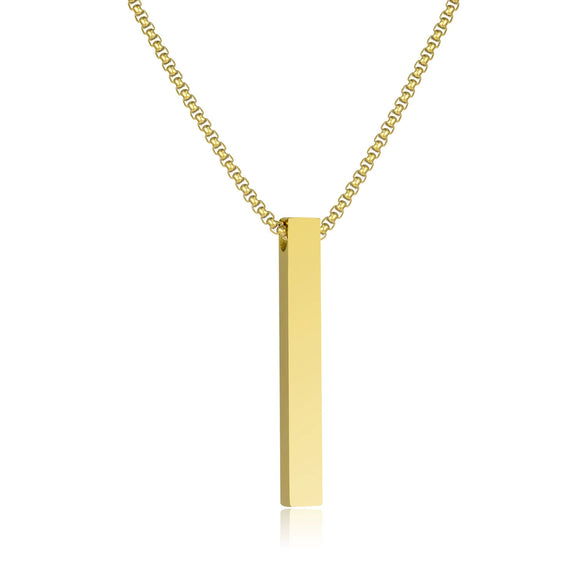 Titanium Steel And Alloy Men's Column Design Hiphop Necklace With Electroplated Animal And Zodiac Pendant And Pearl Chain