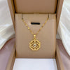 Titanium Steel And Copper Microencrusted Diamond Geometric Cartoon Style Unisex Necklace