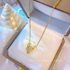 Titanium Steel And Copper Planet Pendant Necklace With Star Pattern For Women Fashion Style Diamond Design