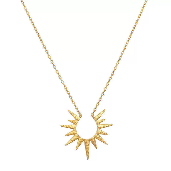 Titanium Steel And Stainless Steel Electroplated Geometric Snake Necklace For Women