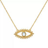 Titanium Steel And Stainless Steel Electroplated Geometric Snake Necklace For Women